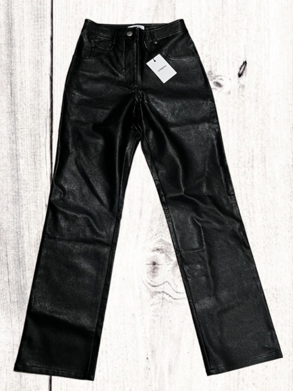 Miaou Junior Leather  Pants xs nwt